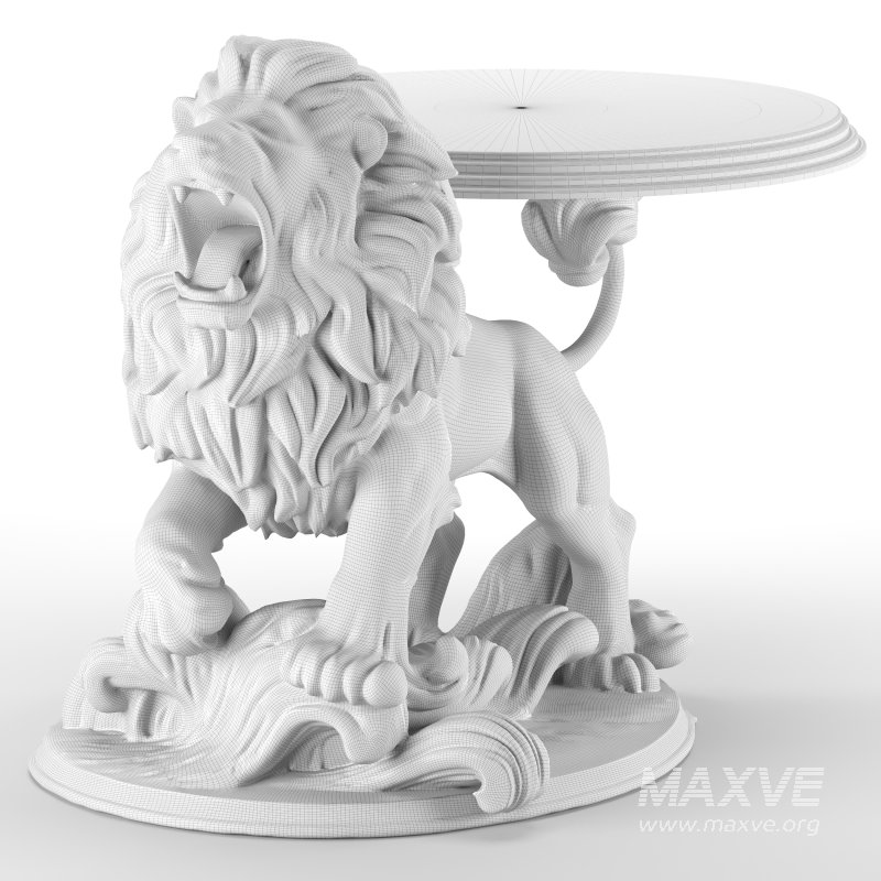 Lion Table - Image 2