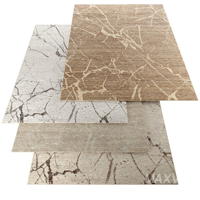 Lakshmi Wool Rug Set 01-RH - Image 2