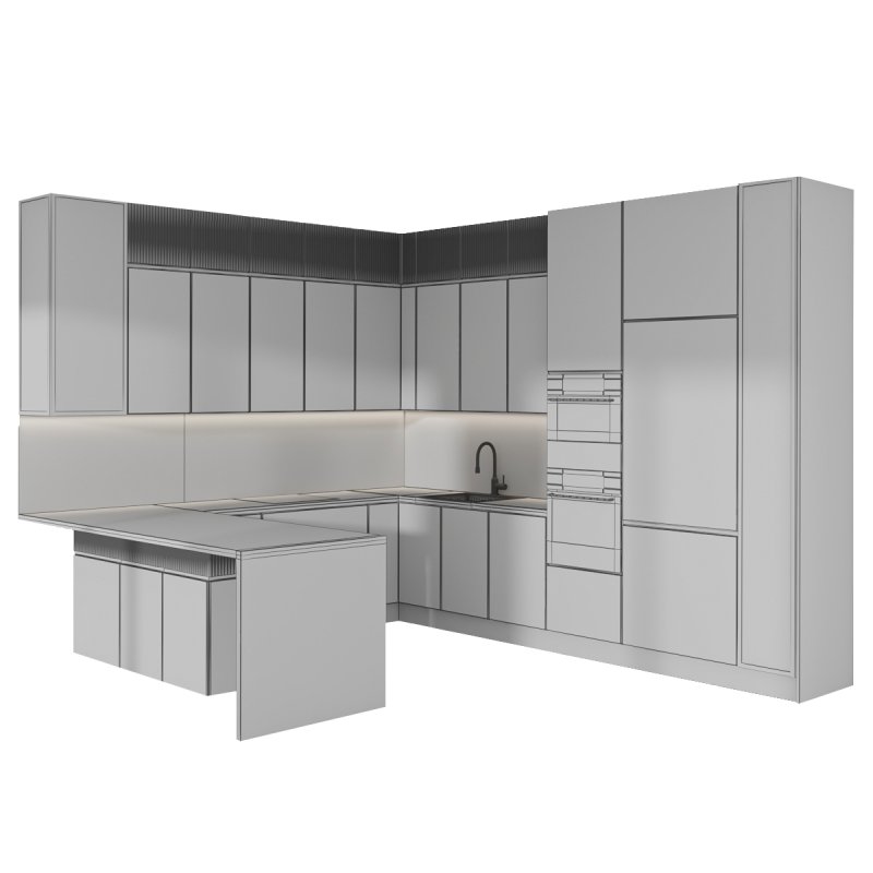 kitchen cabinet 01 - Image 5