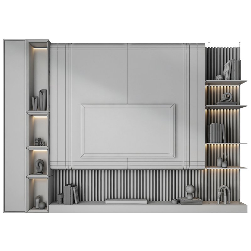 tv wall set 27 - Image 3