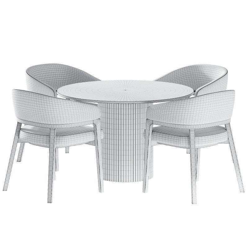 Dining set 012 - Image 3