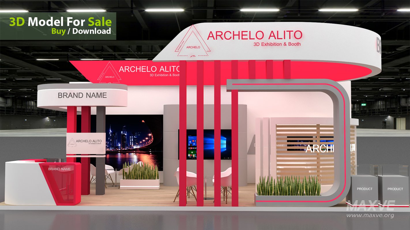 3d booth stand - Image 1