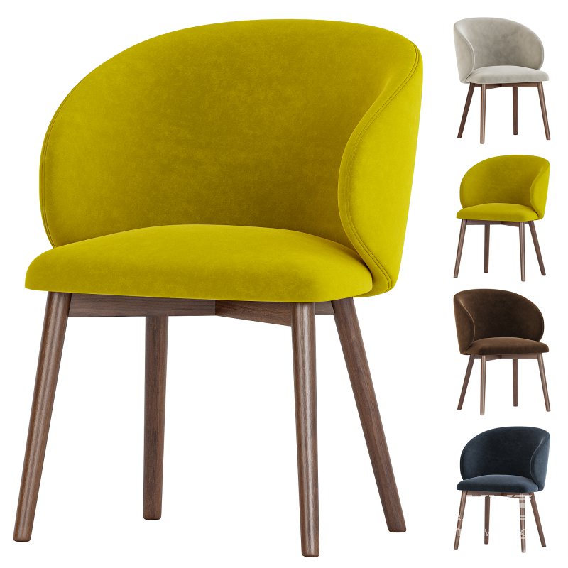 Tuka Upholstered Dining Chair - Image 7