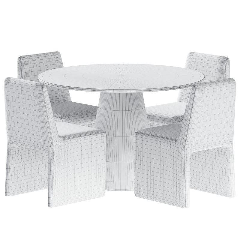 Dining set 021 - Image 3