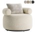 Huggy Swivel Armchair 3 - Thumbnail 6
