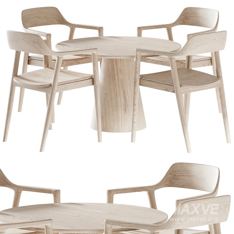 Dining set 011 - Image 1