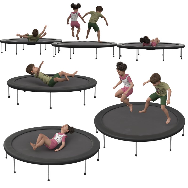 Child on Trampoling Game - Image 6