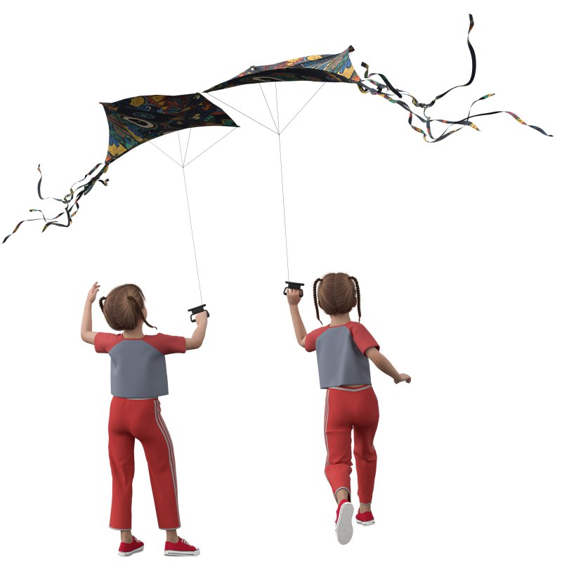 Children Flyin Kite - Image 8