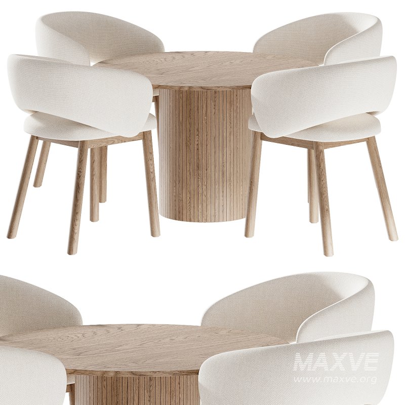 Dining set 016 - Image 1