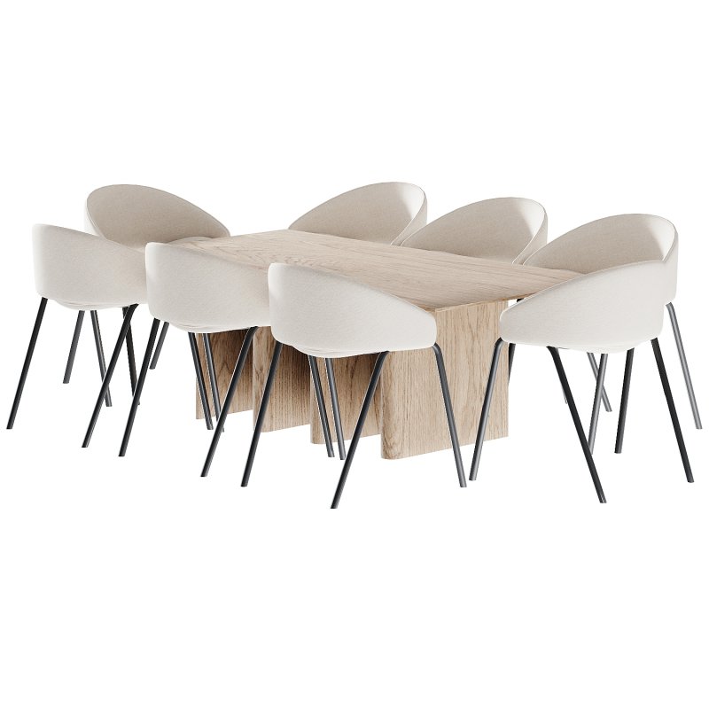 Dining set 017 - Image 2