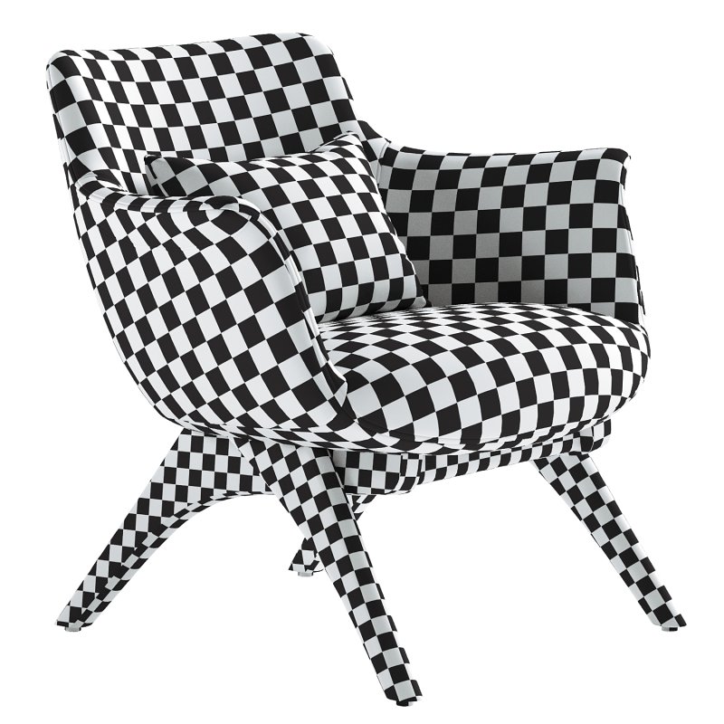 Bottega X Wood Lounge Chair - Image 2