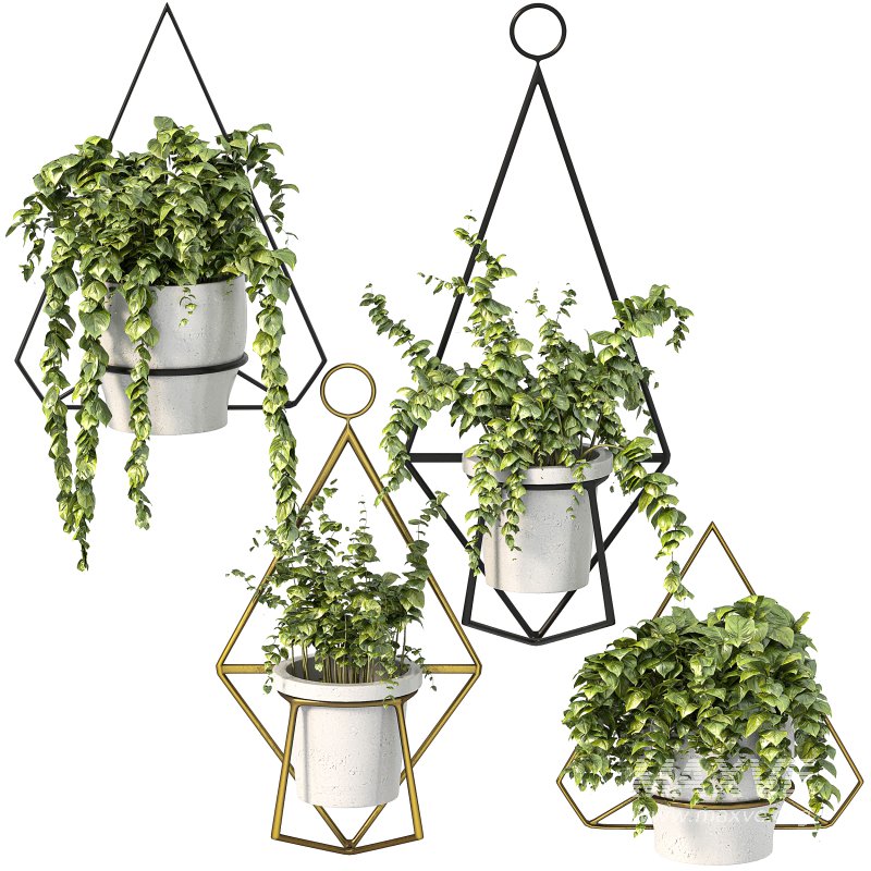 Modern Planters With Geometric Designs - Image 6
