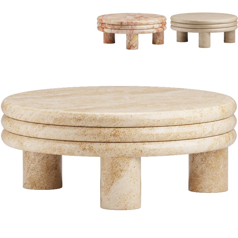 Brittny Round Coffee Table - Image 1