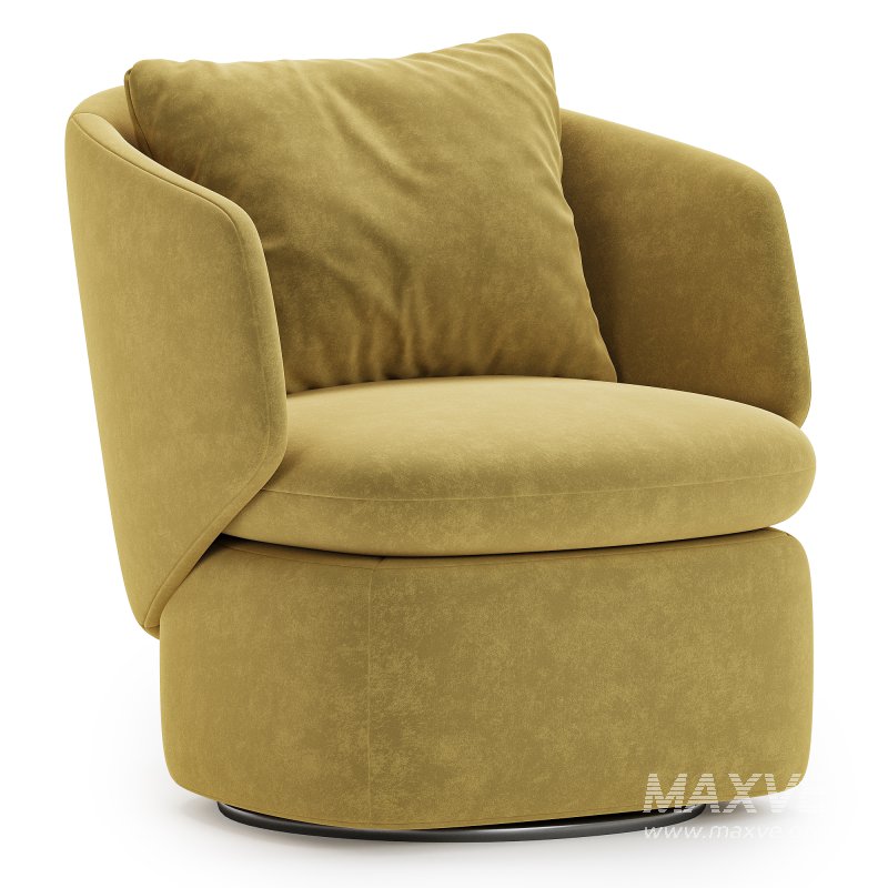 Crescent Swivel Chair By westelm - Image 1