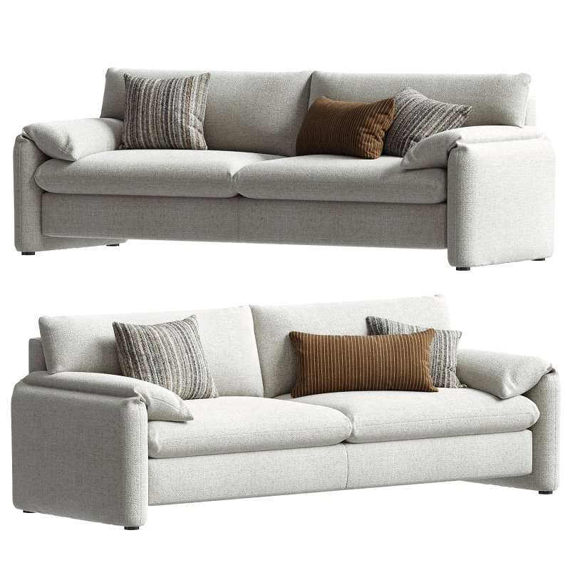 Riley Three Seater Sofa - Image 3