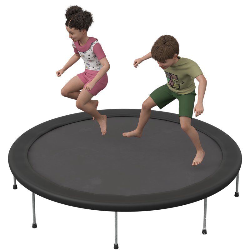 Child on Trampoling Game - Image 9