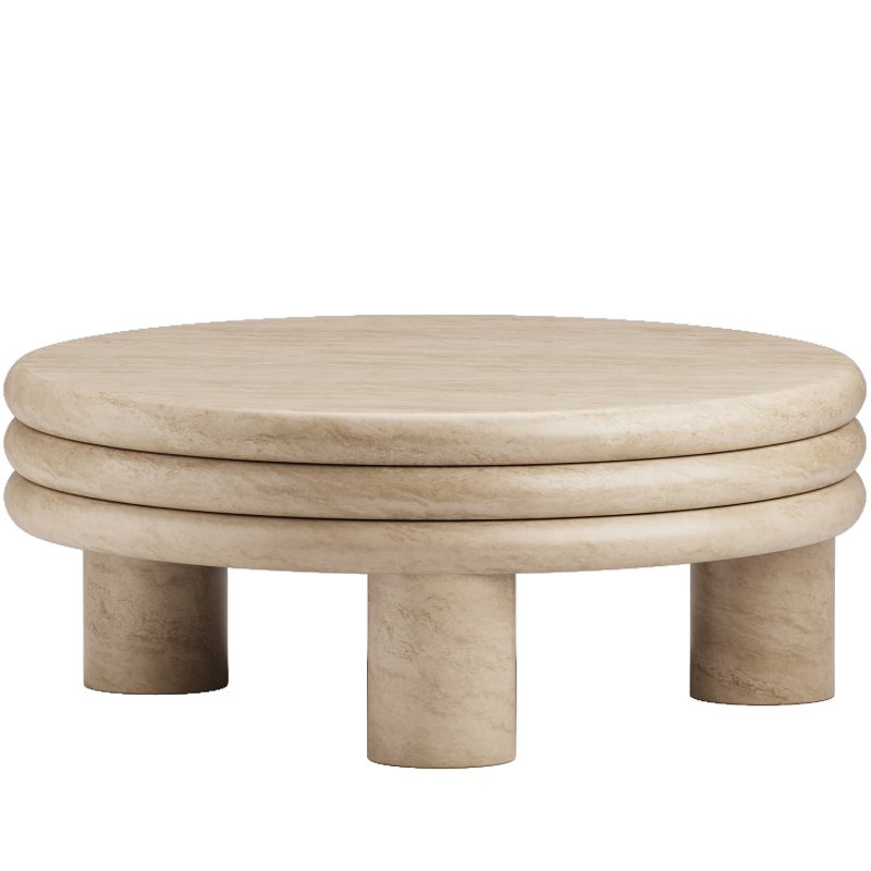 Brittny Round Coffee Table - Image 2