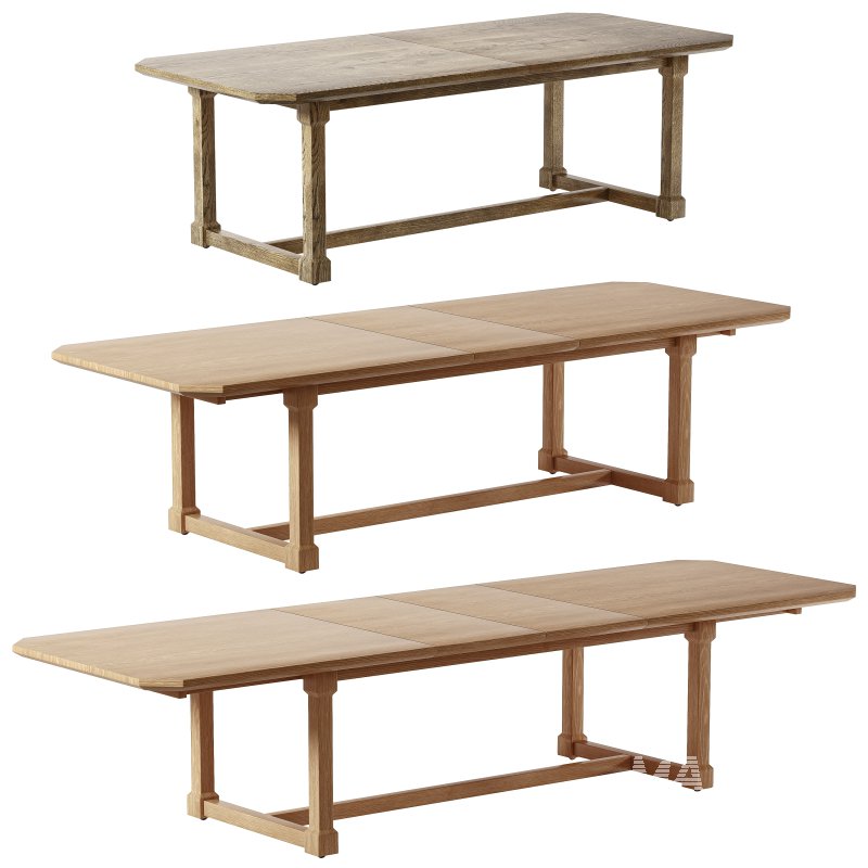 Marcello and Louise Accent Dining Chair and Cicero Extension Dining Table-Fourhands - Image 2