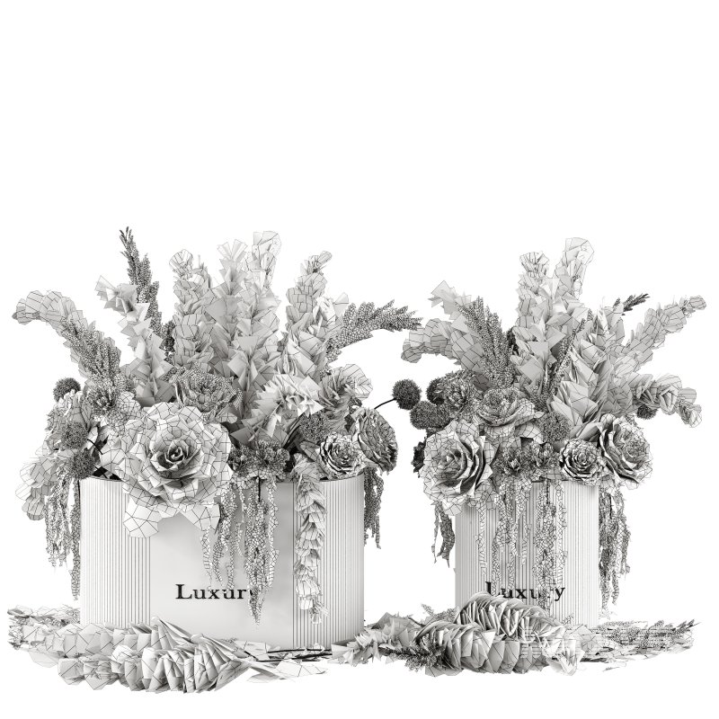 Bouquet of flowers set 010 - Image 7