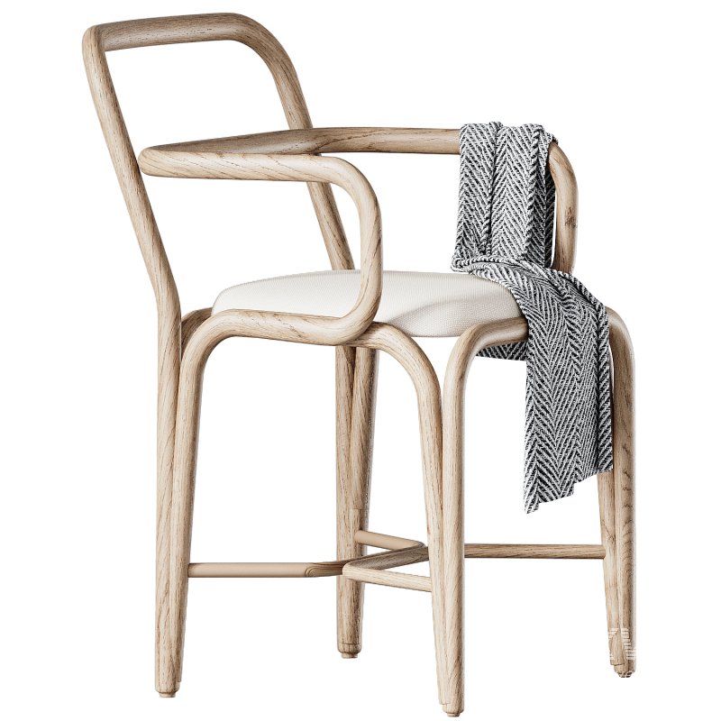 Fontal upholstered dining armchair - Image 2