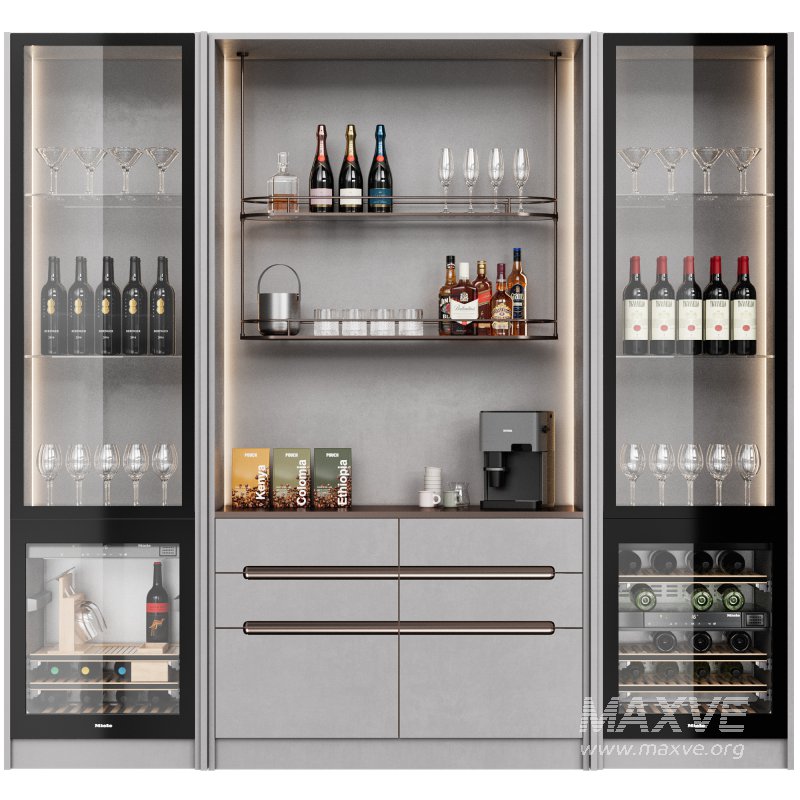 Wine cabinet 02 - Image 3