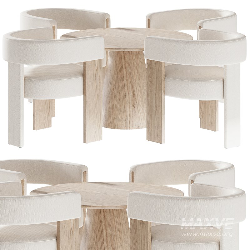 Dining set 06 - Image 1