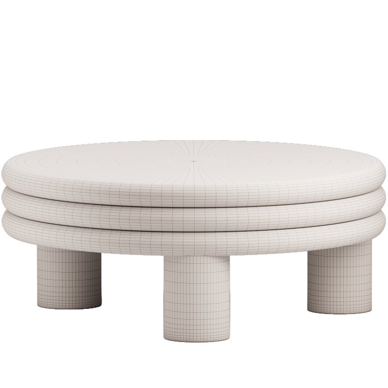 Brittny Round Coffee Table - Image 4