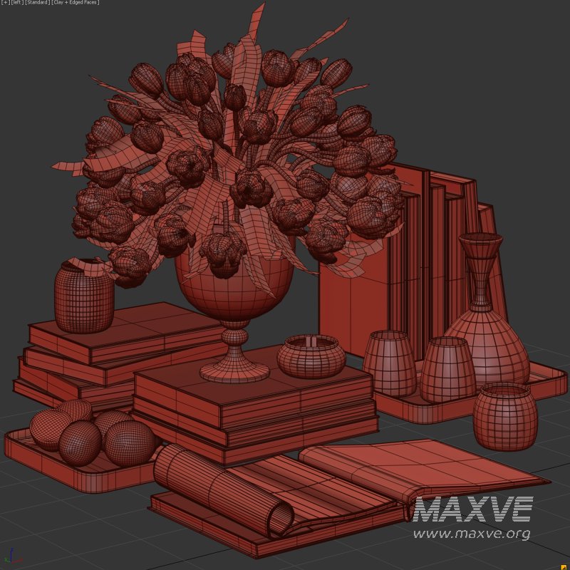 White_Tulips_Tabletop_Decor_set22 - Image 5