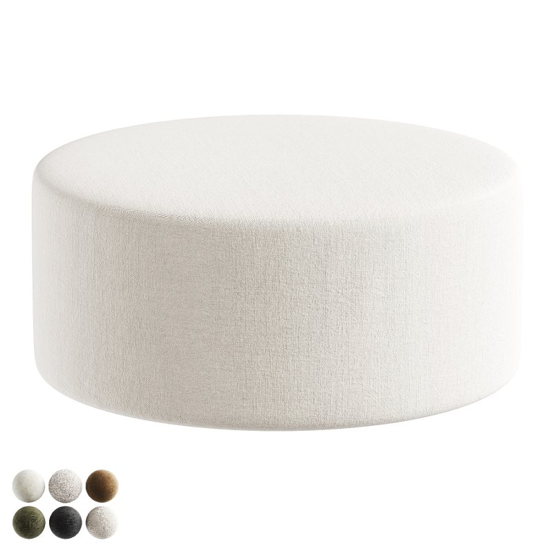 pan pouf round - Image 7
