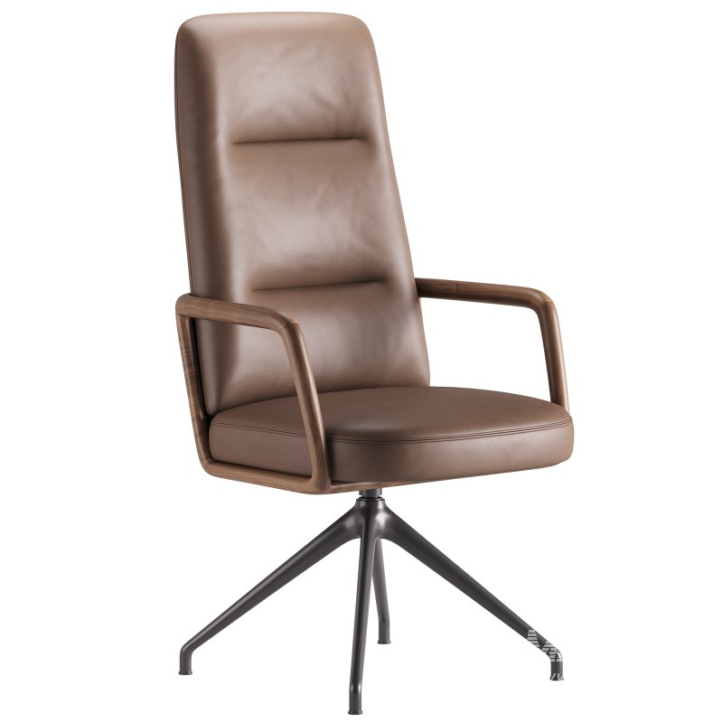 Cuna High Back Office Chair by Porada - Image 4