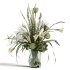 Artichoke with green trumpet flowers Arrangement - Thumbnail 3