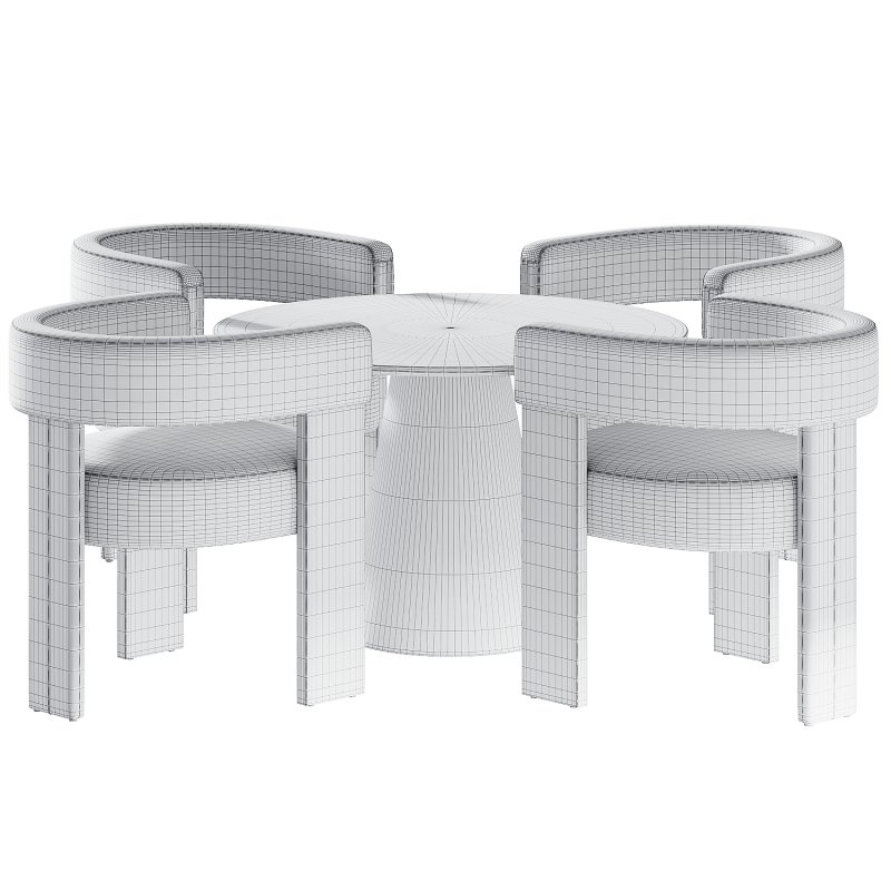 Dining set 06 - Image 3