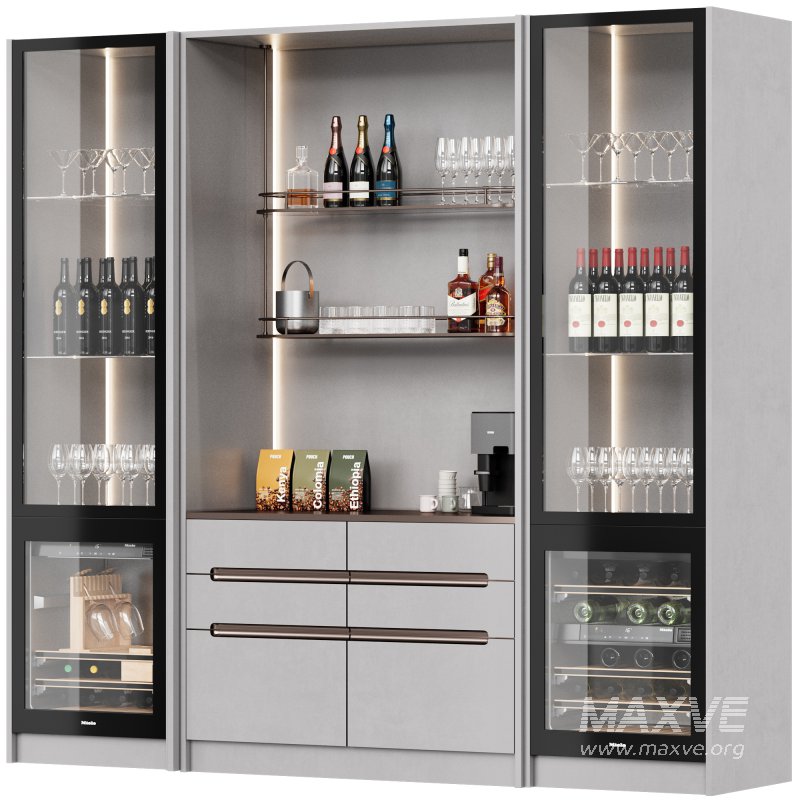 Wine cabinet 02 - Image 5