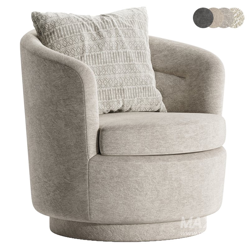 Viv Swivel Chair By westelm - Image 3