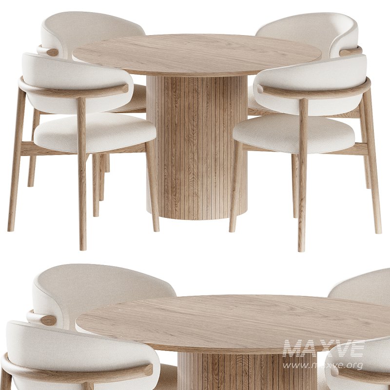 Dining set 01 - Image 1