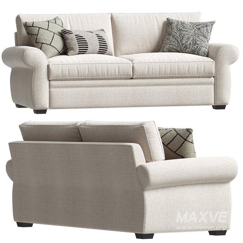 Pearce Roll Arm Sofa - Image 4