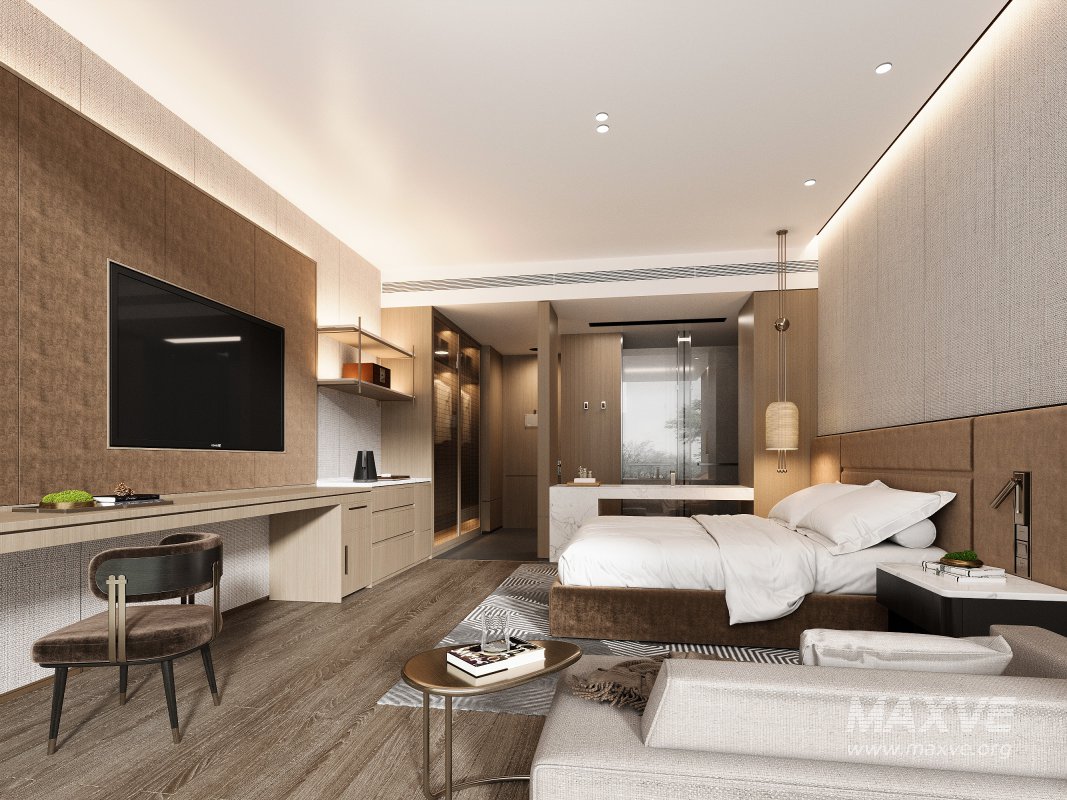 Modern bedroom - Image 1