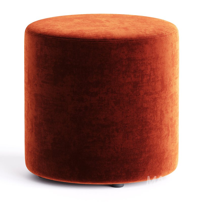 red pouf - Image 3