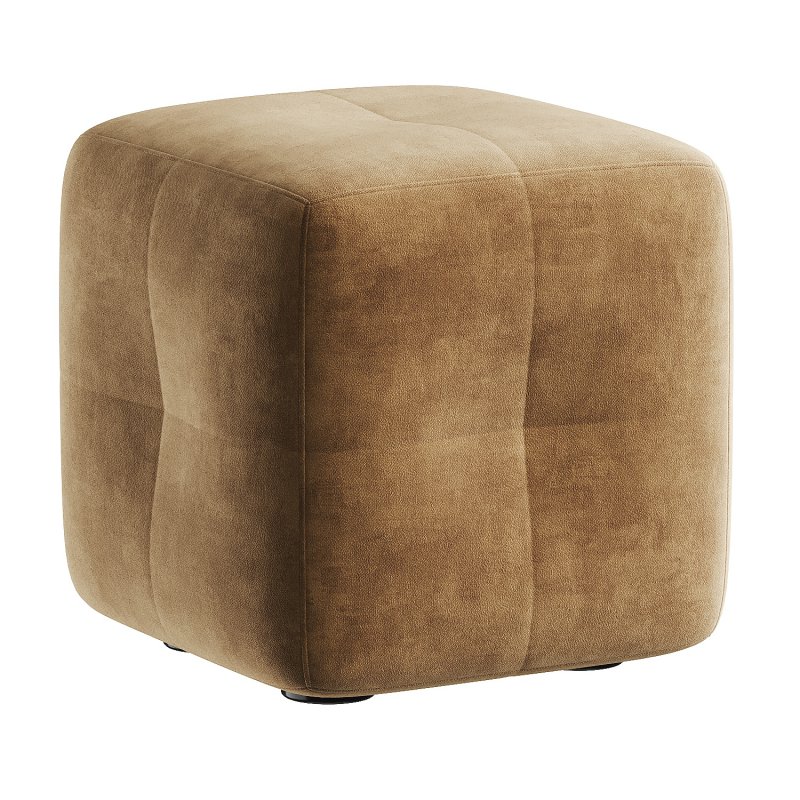 white pouf - Image 2