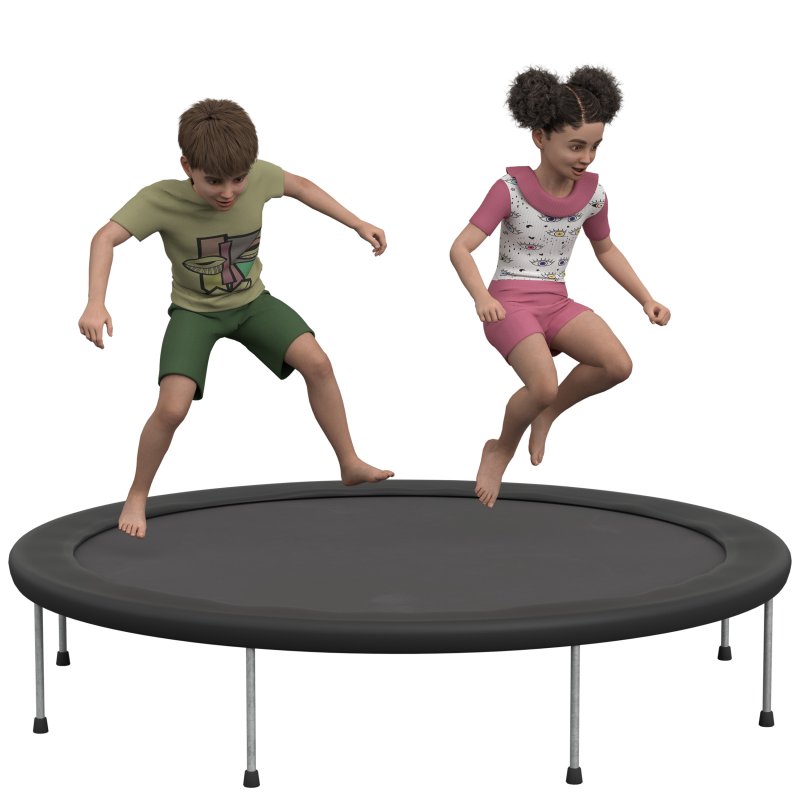 Child on Trampoling Game - Image 10