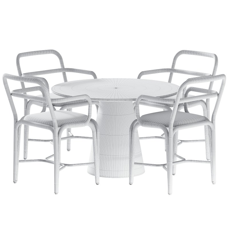 Dining set 014 - Image 3