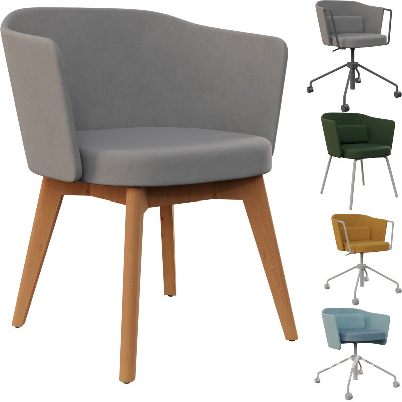 Kokuyo Coode Office Chair Collection 01 - Image 6