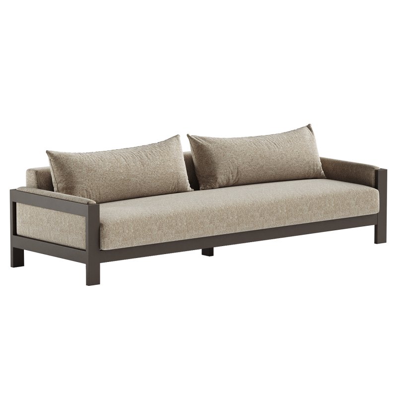 Chapman Outdoor Metal Sofa - Image 4