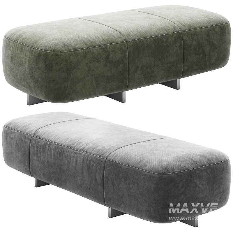 Minotti Yves Bench in 3 different sizes - Image 3