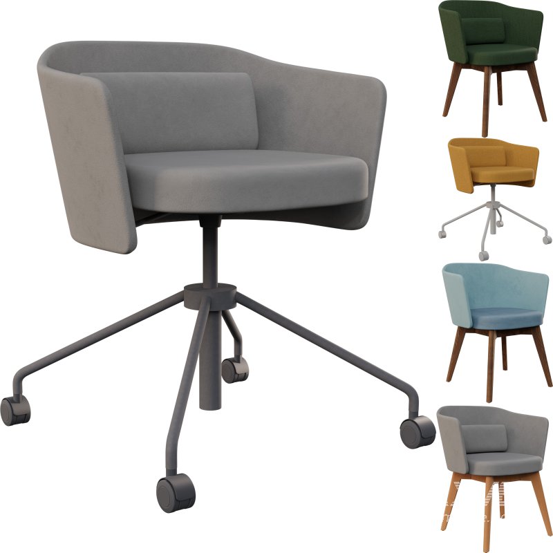 Kokuyo Coode Office Chair Collection 01 - Image 3