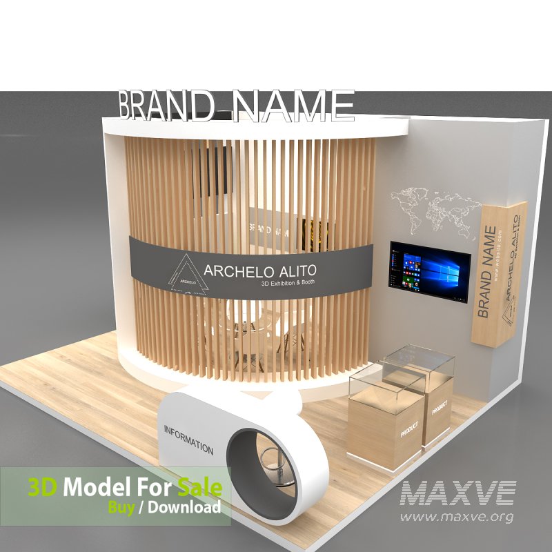 3d booth exhibition - Image 6