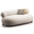 NOOM FLOCK Fabric sofa - Thumbnail 2