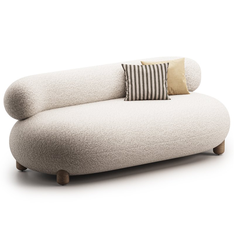NOOM FLOCK Fabric sofa - Image 2