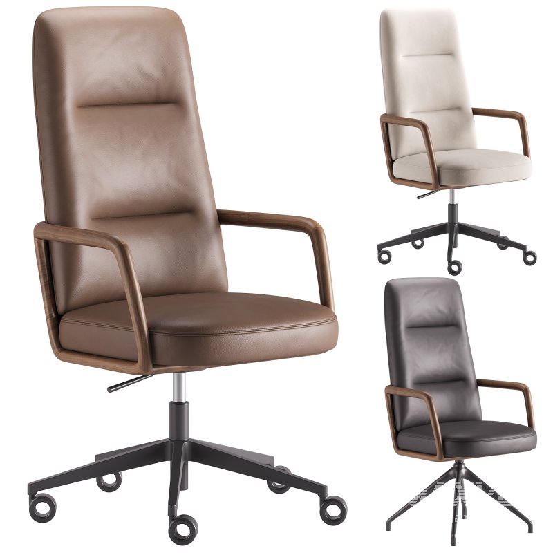 Cuna High Back Office Chair by Porada - Image 1