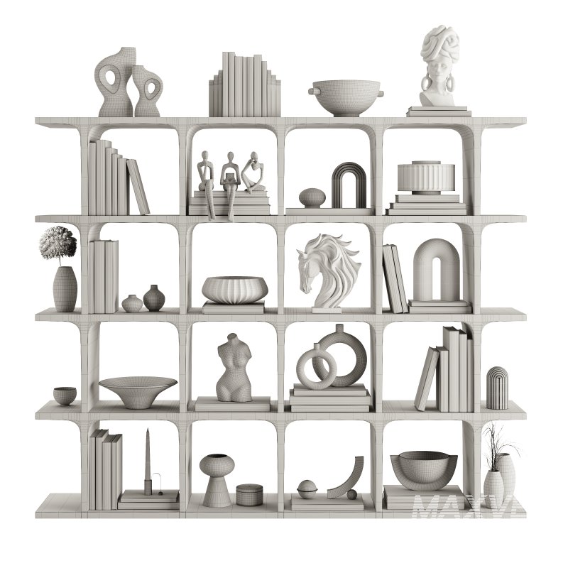 Decorative Shelves-Rack Set 2 - Image 2